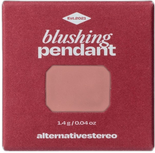 얼터너티브스테레오 블러싱 펜던트 벨벳 밤 1.4g, 1개, V1 베이지 슈