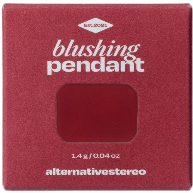 얼터너티브스테레오 블러싱 펜던트 벨벳 밤 1.4g, 1개, V12 가넷 슈