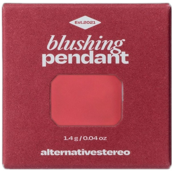 얼터너티브스테레오 블러싱 펜던트 벨벳 밤 1.4g, 1개, V9 코랄 슈