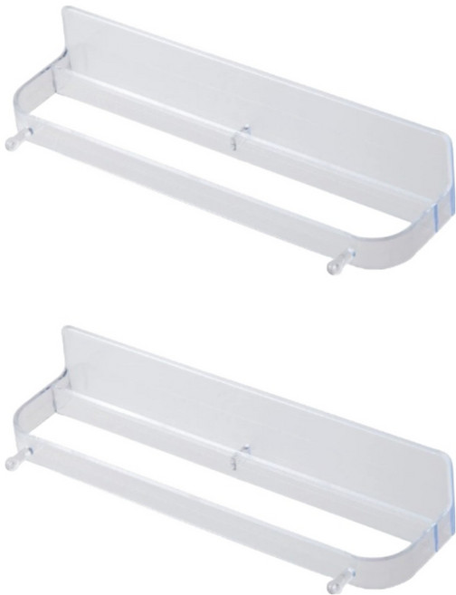 디블릭 무타공 실내화 거치대, 화이트, 2개