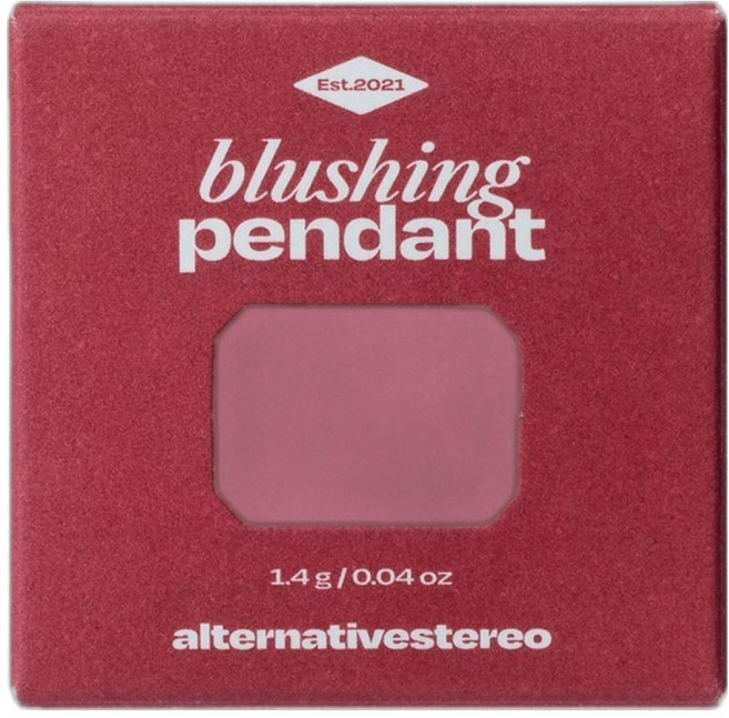 얼터너티브스테레오 블러싱 펜던트 벨벳 밤 1.4g, 1개, V7 핑크 슈