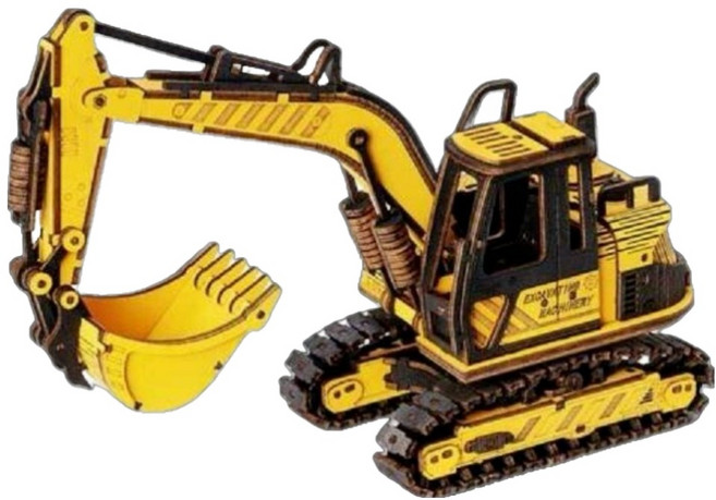 ROKR 立體組裝模型 挖土機 TG508K, 1個