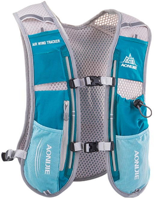 오니지 등산 트레일러닝 마라톤 백팩 E913S, 민트그린, 1개