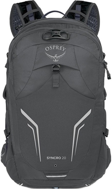 오스프리 싱크로 20 소형배낭 20L 방수커버 포함, Coal Grey