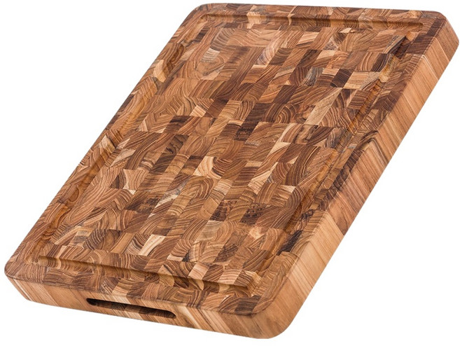 TEAK HAUS 端紋砧板, 1個, 木質