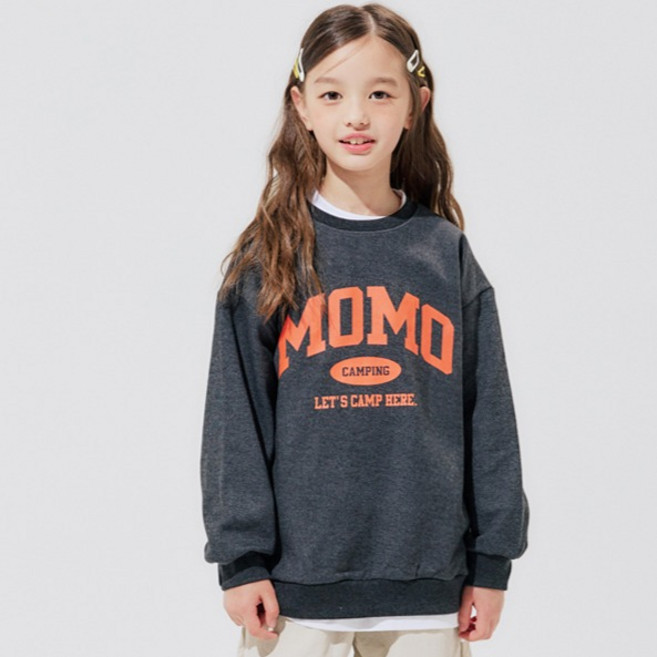 바브키즈 아동용 모모 맨투맨 티셔츠