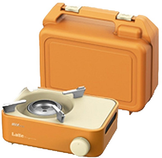 맥선맥스 라떼 휴대용가스렌지, 텐저린, 1개