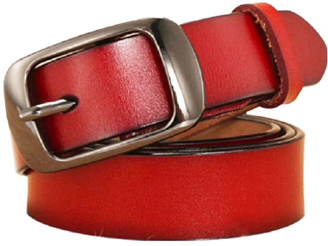 本革職人 中性百搭針扣式復古仿舊真皮皮帶