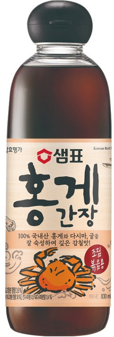 샘표 홍게간장, 830ml, 1개