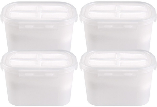 소다스쿨 내가 만드는 반복사용 제습제 전용용기 리필, 525ml, 4개