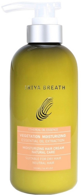 IRIYA BREATH 伊麗雅 植萃保濕潤髮乳, 1個, 500ml