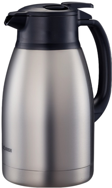 ZOJIRUSHI 象印 桌上型不鏽鋼保溫瓶, 銀色, 1.5L, 1個