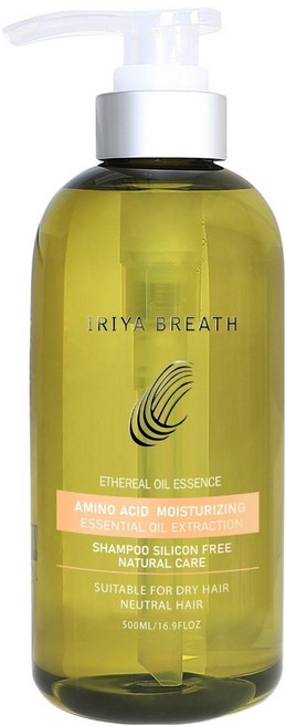 IRIYA BREATH 伊麗雅 植萃保濕洗髮精, 1個, 500ml