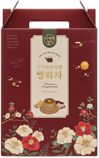 사계에담다 추억보다 진한 쌍화차, 100ml, 60개입, 1박스