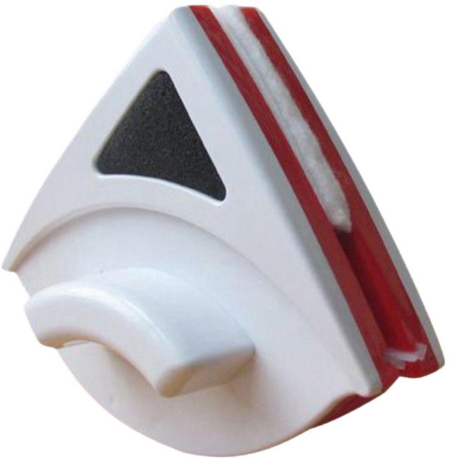 티루마 편리한 유리 청소용품 창문닦이 3~10mm, 빨간색, 1개