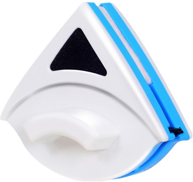 티루마 편리한 유리 청소용품 창문닦이 3~10mm, 파란색, 1개