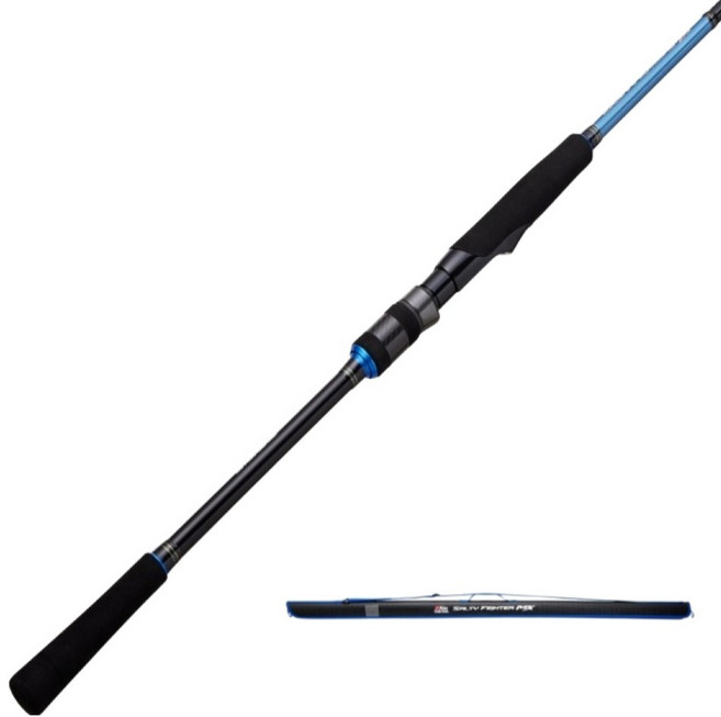 아부가르시아 솔티파이터MX 인쇼어 다용도 낚시대 SMIS-952ML, 블랙 + 블루 + 레드