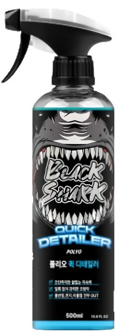 블랙샤크 폴리오 퀵 디테일러, 1개, 500ml