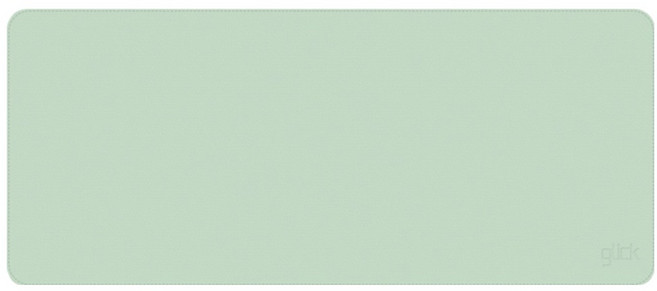 지클릭커 가죽 장패드 데스크 매트 700 x 260 mm, 카밍 그린, 1개