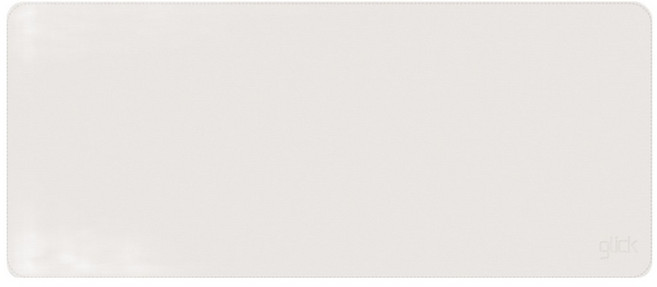 지클릭커 가죽 장패드 데스크 매트 700 x 260 mm, 밀크 화이트, 1개