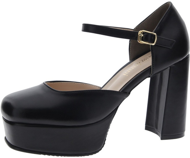 단골언니 여성용 가보시 펌프스 샤트라 메리제인 힐 10cm