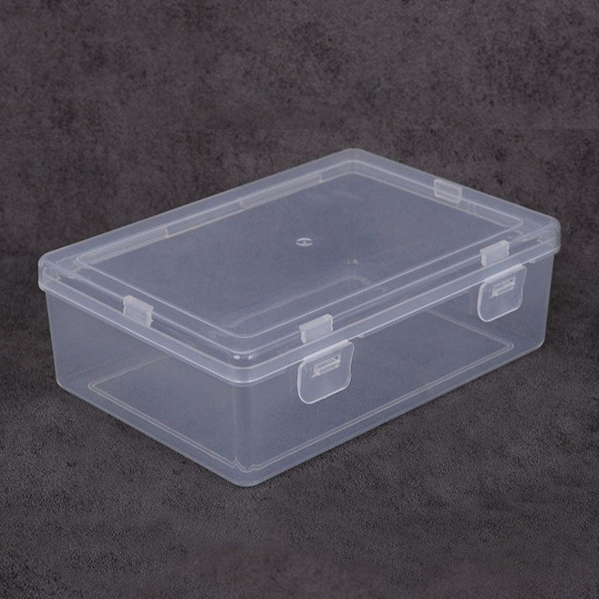 벤프 Case 포카 잠금 보관함 소형, 투명, 1개