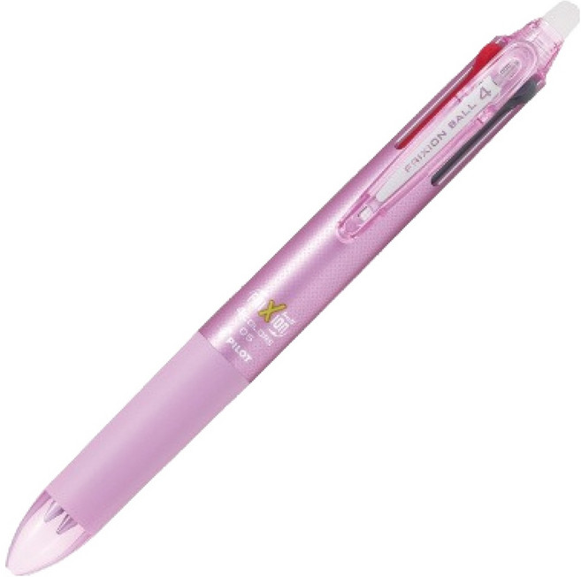 파이롯트 프릭션 볼 4 볼펜 0.5mm, 핑크, 1개
