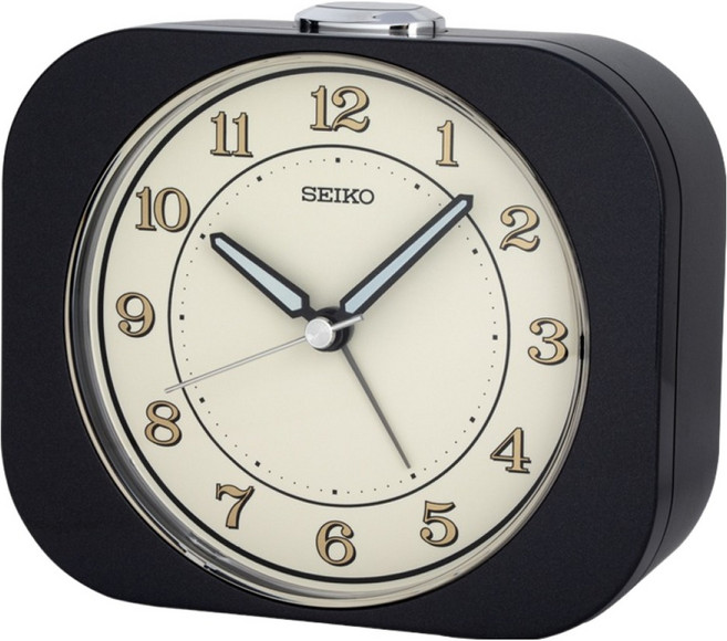 세이코 탁상시계 QHE195K, 블랙