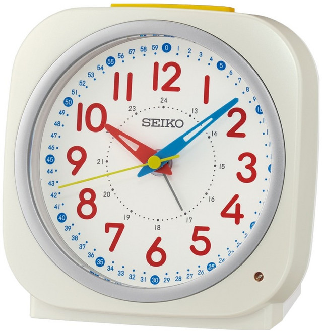 세이코 탁상시계 QHE200W, 화이트