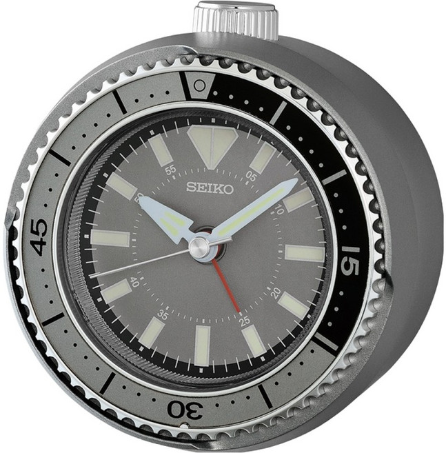 SEIKO 精工 桌鐘 QHE207N, 灰色