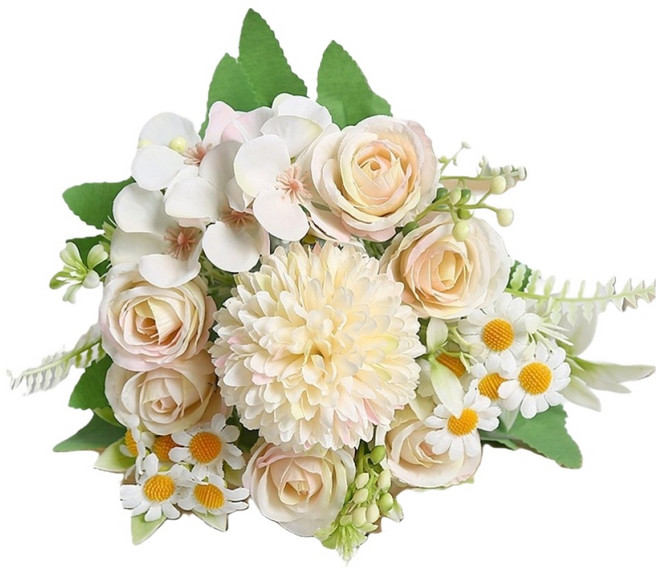 미소로운 조화 웨딩 부케, 플라워 샴페인, 1개