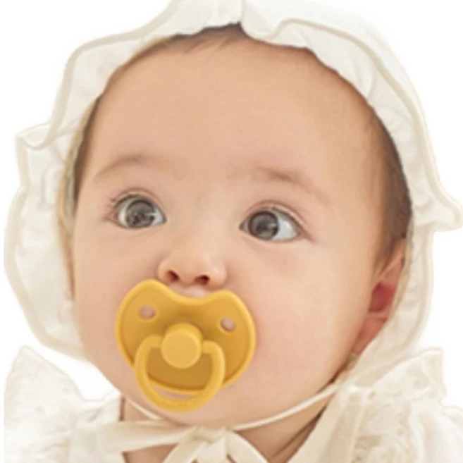 아가방좋은 노리개 젖꼭지 58S0627, M(6~12개월), 딥 옐로우, 1개 - 쿠팡