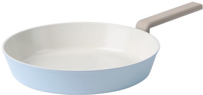 NEOFLAM 台灣原廠公司貨 電磁爐適用 NeoBear妞妞熊系列 陶瓷塗層平底鍋, 1個, 28cm