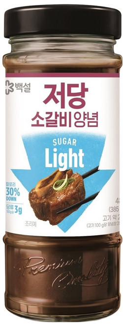백설 저당 소갈비양념, 480g, 1개