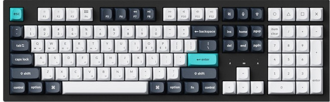 키크론 K10 Pro ZMK 기계식 핫스왑 유무선 키보드, 카본 블랙, K10P-SB9, 저소음 바나나축