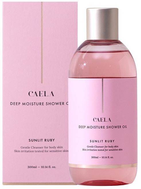 Caela 深層保濕沐浴油 陽光紅寶石, 300ml, 1個