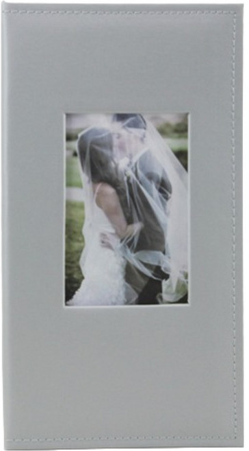 윰스 슬림 가죽 포토커버 포켓앨범 싱글, 그레이