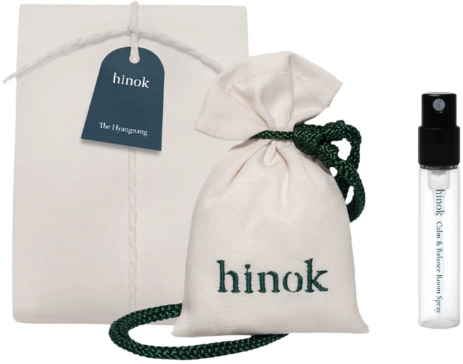 희녹 캄 & 밸런스 향낭 키트 10g + 미니 룸 스프레이 세트, 1세트, 편백 - 쿠팡