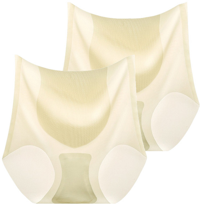 뷰티인뷰티 심리스 누드 소프트 하이웨스트 보정 팬티 2p