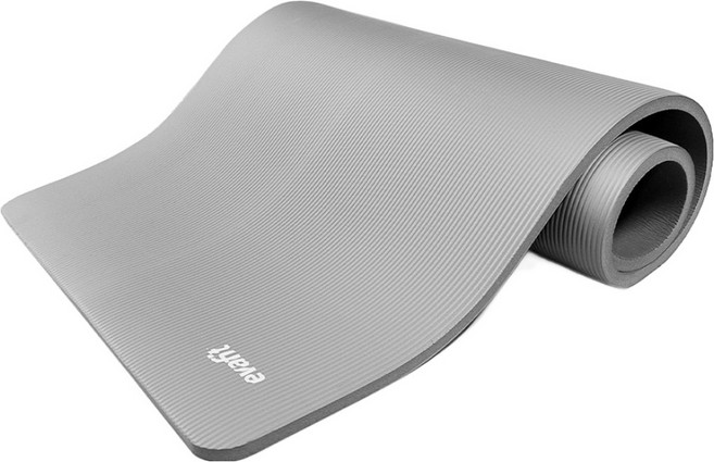 에바핏 NBR 프리미엄 요가매트 20mm, 그레이, 1개