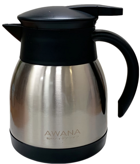AWANA 芯動咖啡壺 MD-500, 銀色, 500ml, 1個