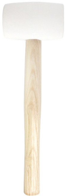 고급화이트 고무망치, 1개