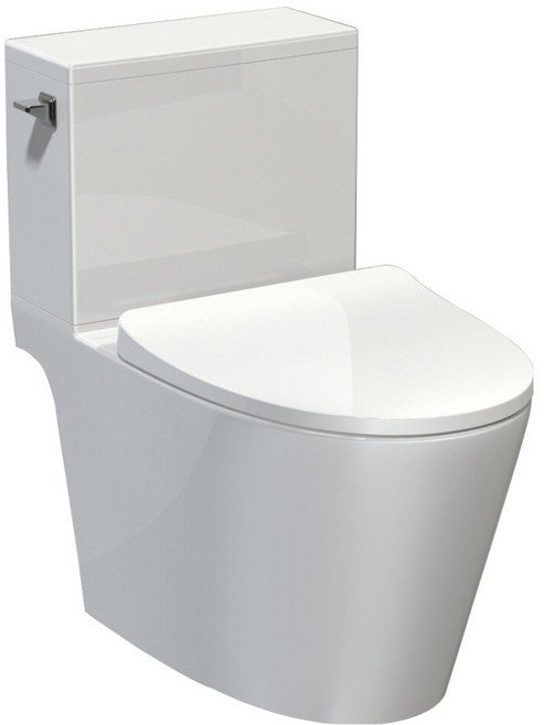 두진 1500 투피스 치마형 양변기 방문설치, 화이트