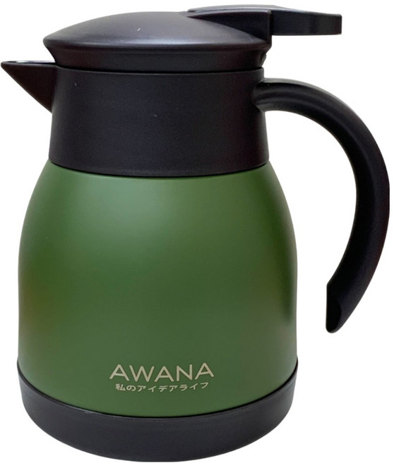 AWANA 芯動咖啡壺 MD-500, 綠色, 500ml, 1個