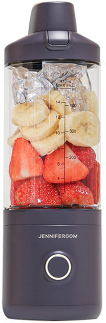 제니퍼룸 블렌드러쉬 휴대용 블렌더 오트밀, JRK-BLP101NV