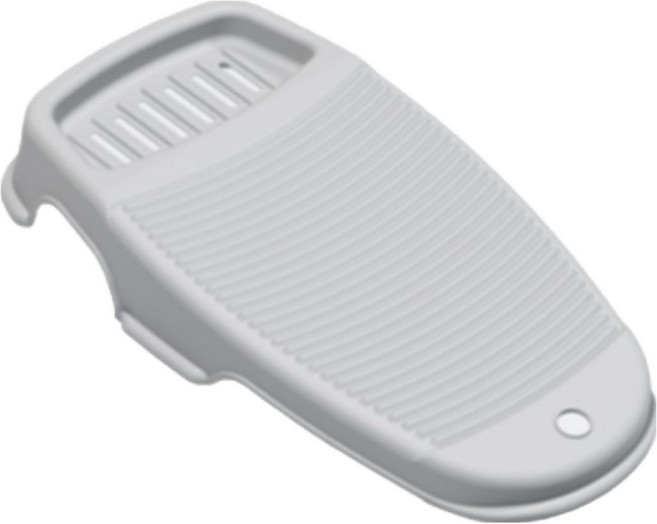 은희마법 비누받침 빨래판 라지, 그레이, 1개