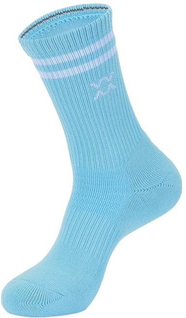 REXY 얼라인 더블 쿠션 오버 크루 양말