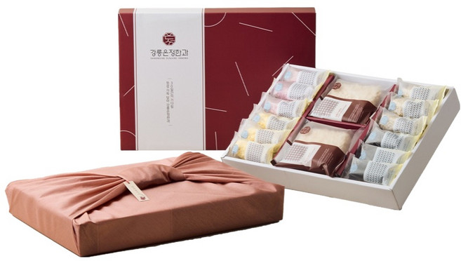 강릉은정한과 은정 1호 종합 한과 선물세트, 450g, 1세트