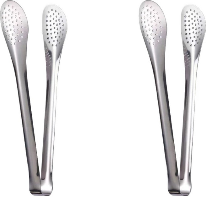 YOL 304 스테인레스 타공집게 240mm, 실버, 2개