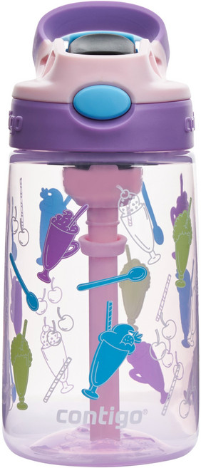 콘티고 이지 클린 스트로우 텀블러, 딸기 쉐이크, 1개, 420ml